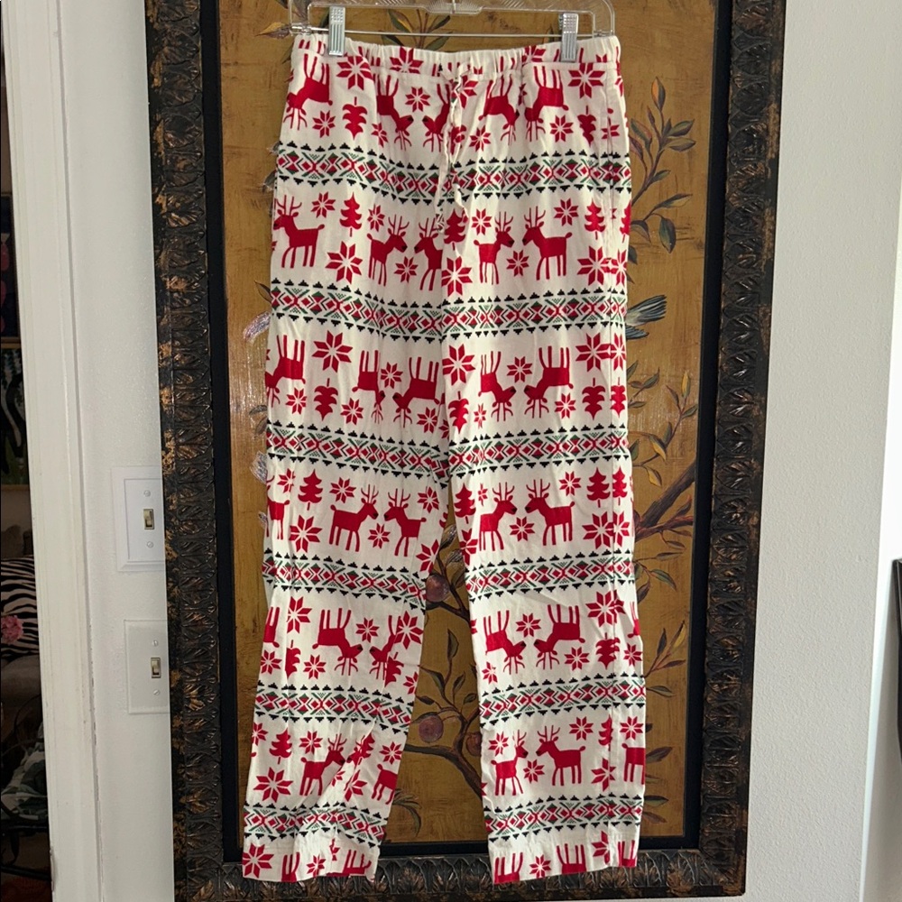Hanna Andersson reindeer pants XS